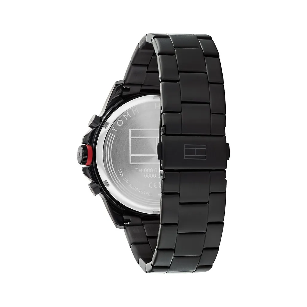 Black PVD Bracelet Multifunction Watch 1792030