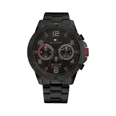 Black PVD Bracelet Multifunction Watch 1792030