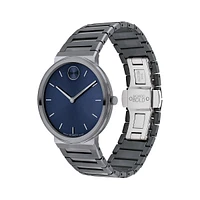 Bold Horizon Grey Ion-Plated Stainless Steel Bracelet Watch 3601076