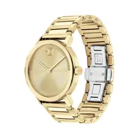 Bold Evolution 2.0 Goldtone Iconic-Plated Stainless Steel Bracelet Watch 3601095