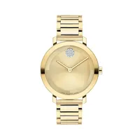 Evolution 2.0 Goldtone Ionic-Plated Stainless Steel Bracelet Watch 3601106