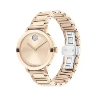 Evolution 2.0 Rose Goldtone Ionic-Plated Stainless Steel Bracelet Watch 3601107