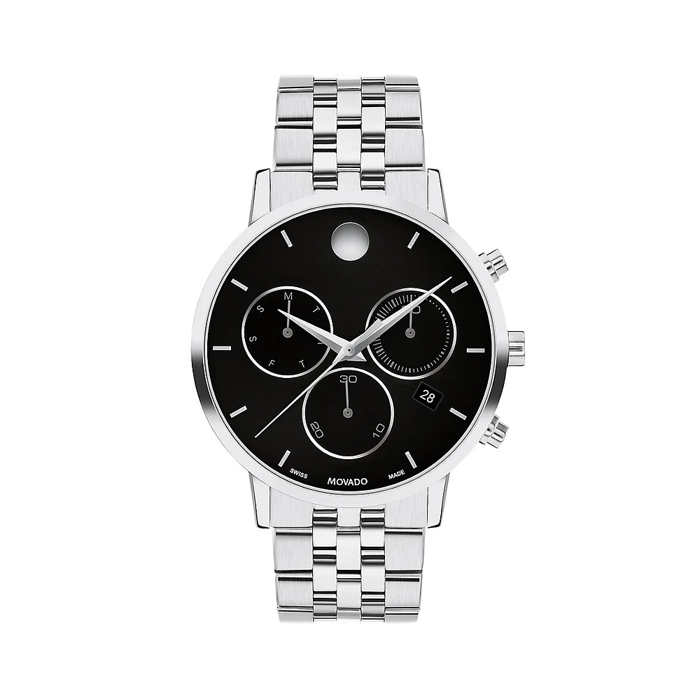 Museum Classic Chrono Stainless Steel Bracelet Watch 0607776