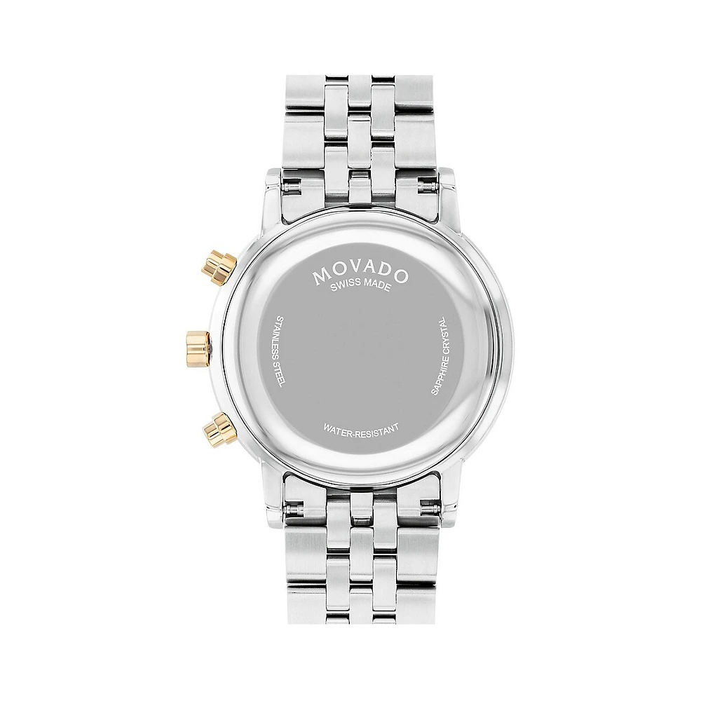 Museum Classic Chrono Two-Tone Stainless Steel Bracelet Watch 0607777