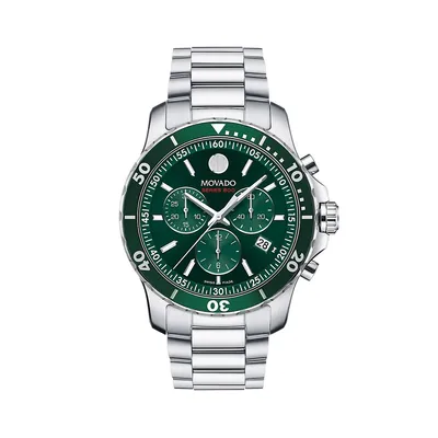 Montre-bracelet chronographe en acier inoxydable et en aluminium Series 800, 2600179