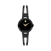 Amorosa Black PVD-Finished Stainless Steel Bracelet Watch 0607795