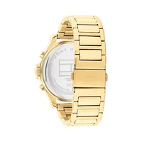 Chronograph Goldplated Bracelet Watch 1710520