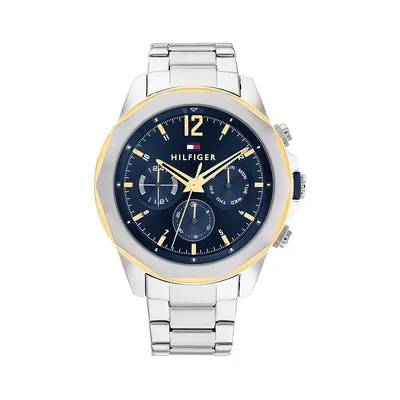 Two-Tone Stainless Steel Multifunction Watch 1792059