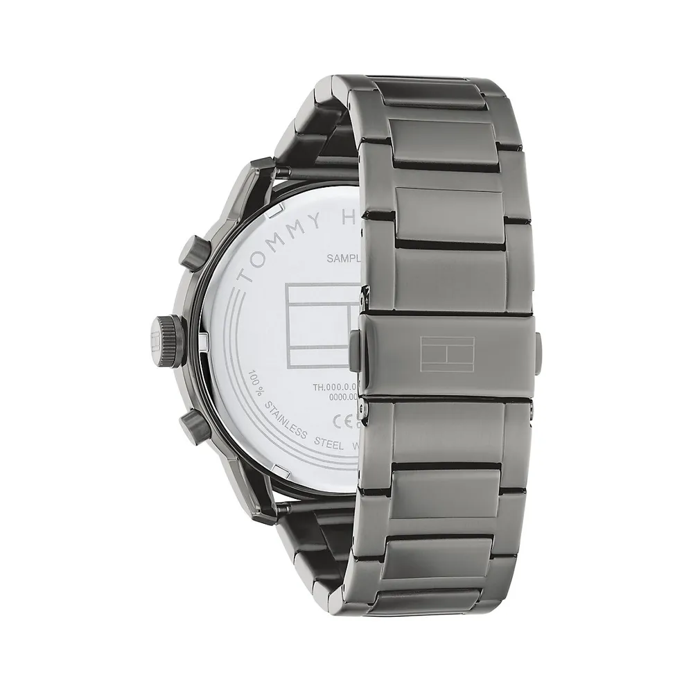 Ionic-Plated Stainless Steel Watch