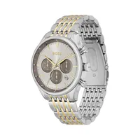 Gregor Two-Tone Stainless Steel Bracelet Chronograph Watch 1514053