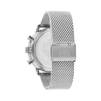 Two-Tone Stainless Steel Bracelet Multifunction Watch 1792079