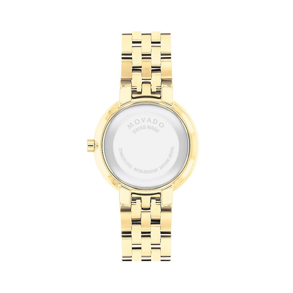 Museum Classic Gold PVD Stainless Steel Bracelet Watch 0607847