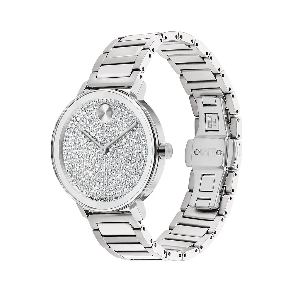 Evolution 2.0 Crystal & Stainless Steel Bracelet Watch 3601151