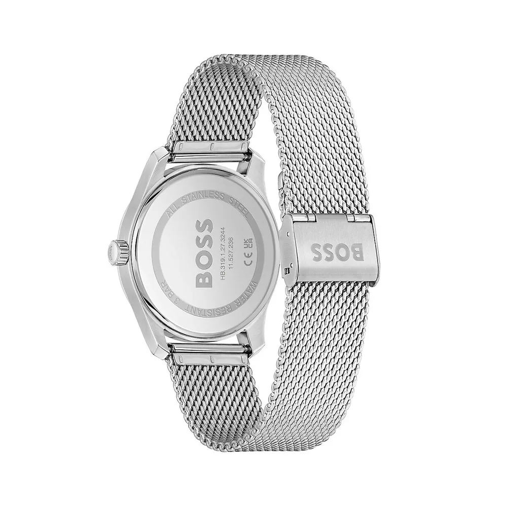 Principle Stainless Steel Mesh Bracelet Watch 1514115