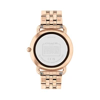 Elliot Rose Goldtone Ion-Plated Steel Bracelet Watch 14504285