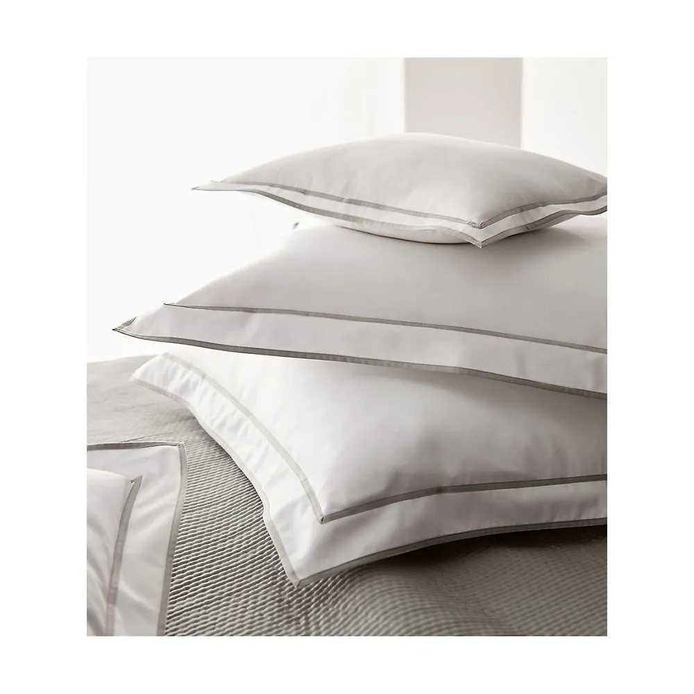 Spencer 300 Thread Count Sateen Border Euro Sham