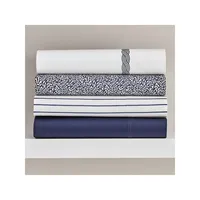 Spencer Striped ​230 Thread Count 4-Piece Sheet Set