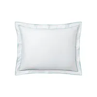 ​Spencer 300 Thread Count Cotton Sateen Border Pillow Sham