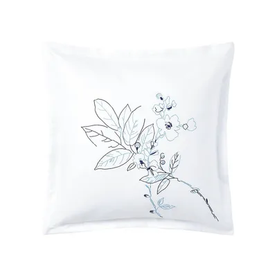 Sandra ​Embroidery Throw Pillow