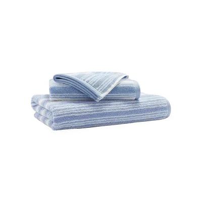 Sanders Antimicrobial Cotton Striped Towel
