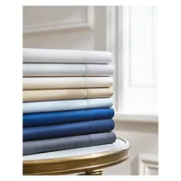 Sloane Antimicrobial 200 Thread Count Cotton Percale 4-Piece Sheet Set