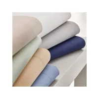 Sloane Antimicrobial 200 Thread Count Cotton Percale 4-Piece Sheet Set