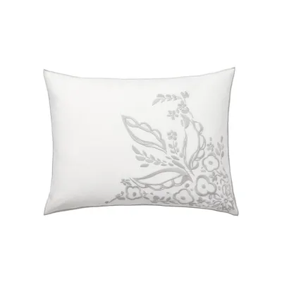 Naomi Embroidered Throw Pillow