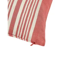 Kylah Yarn-Dyed Stripe Throw Pillow