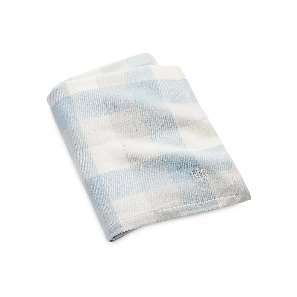 Lauren Ralph Lauren + Carson Plaid Throw Blanket | Galeries Capitale