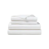 Kent 200 Thread Count Cotton-Linen 4-Piece Sheet Set