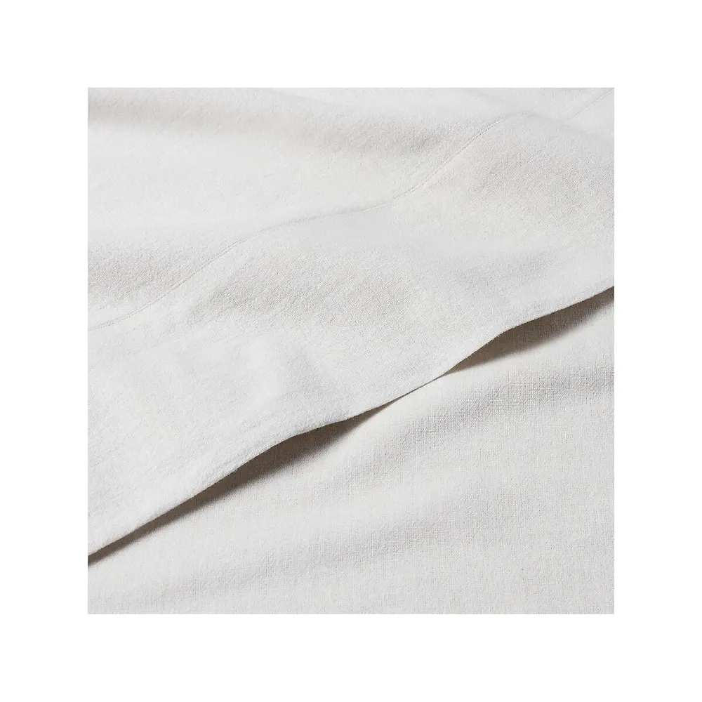 Kent 200 Thread Count Cotton-Linen 4-Piece Sheet Set