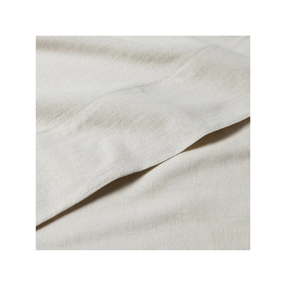 Kent 200 Thread Count Cotton-Linen 2-Piece Pillowcase Set