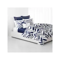 Spencer Cable Embroidery Sateen 4-Piece Sheet Set