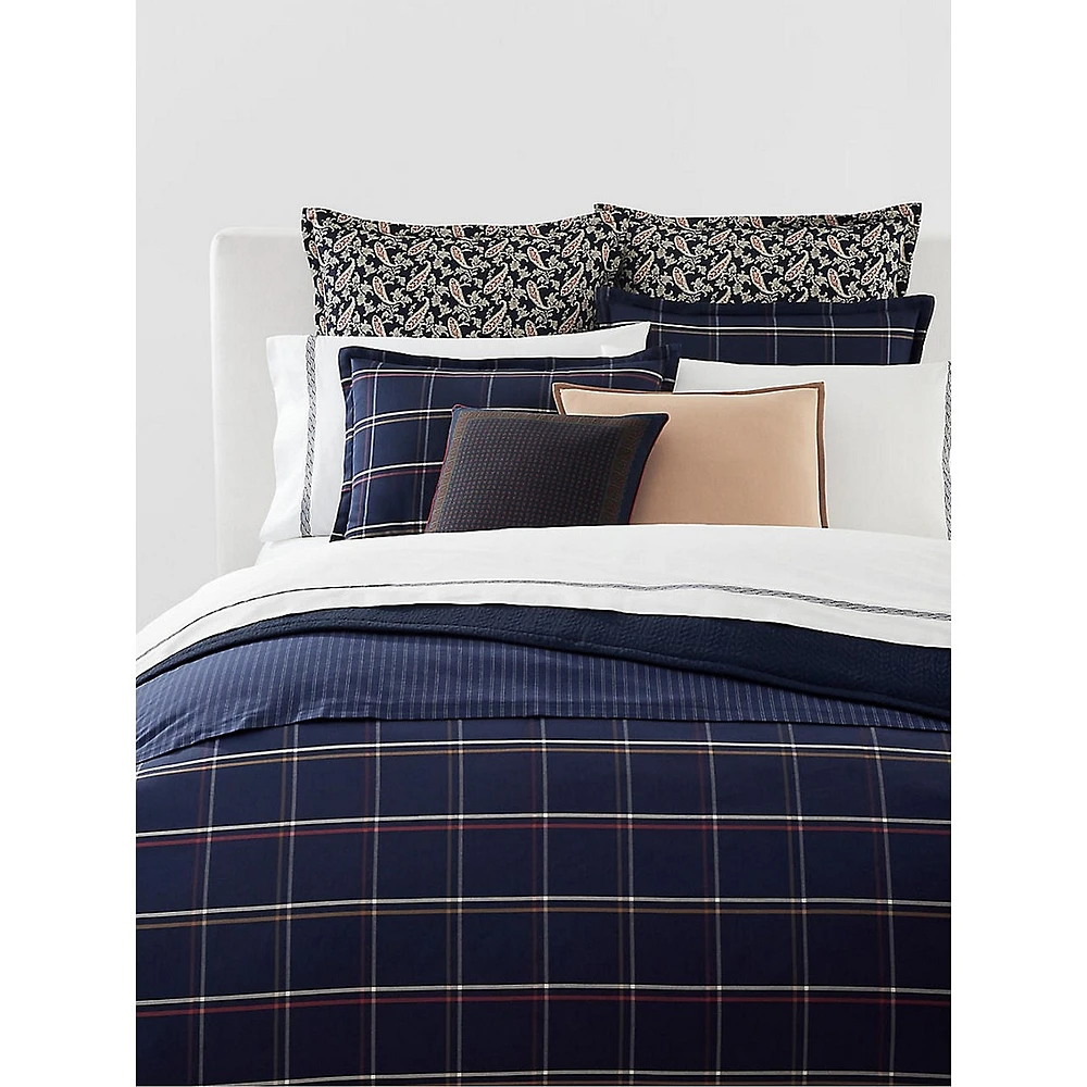 Collier 275 Thread Count Cotton Sateen 3-Piece Duvet Cover Set