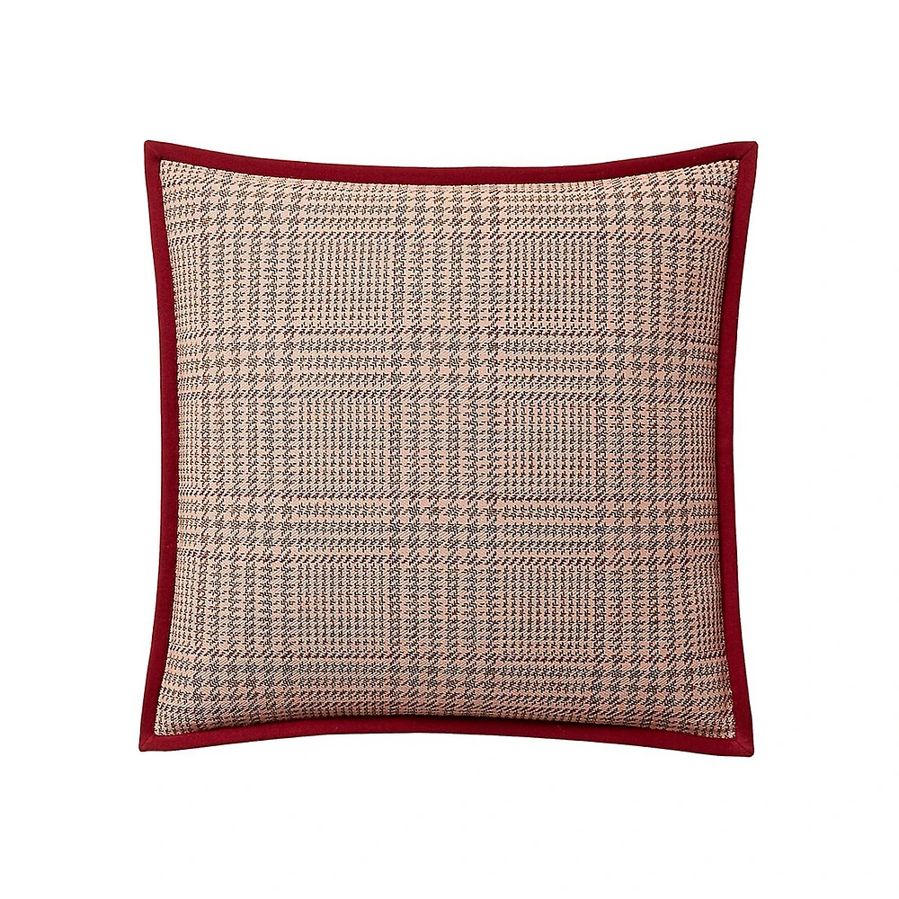 Hallie Checked Throw Pillow