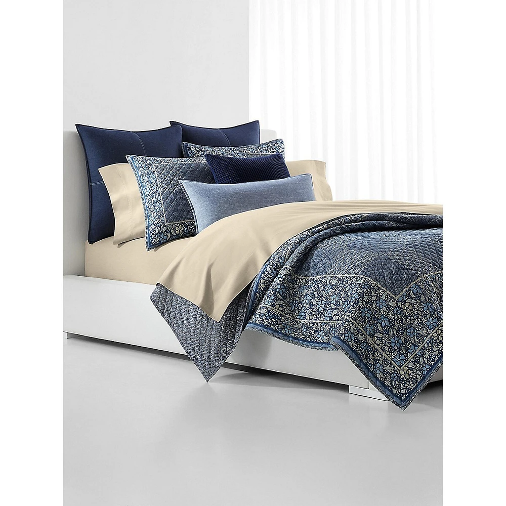 Kempner Cotton Knit Throw Pillow