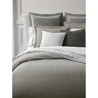 Sascha 3-Piece Matelassé Medallion Cotton Duvet Cover Set