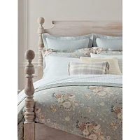 Gwynne 3-Piece Floral Cotton Sateen Duvet Cover Set