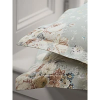 Gwynne 3-Piece Floral Cotton Sateen Duvet Cover Set