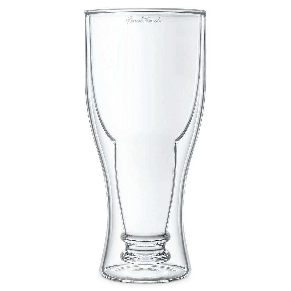 Bottomsup Beer Glass