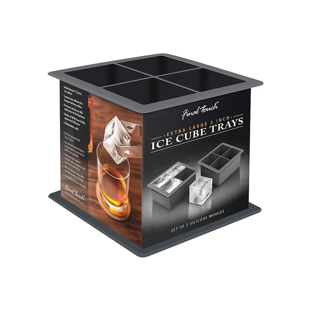 Chill Cubes - 2 Inch Square Ice Cube Moulds