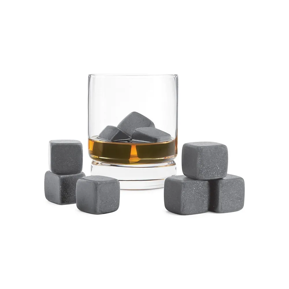 Piece Barware Soapstone Whisky Stones Set