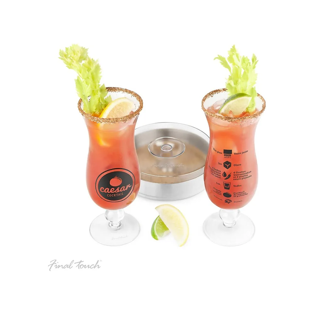 4-Piece Caesar Glass Set