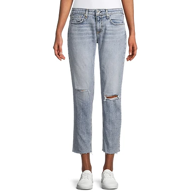 Slim-Fit Boyfriend Jeans