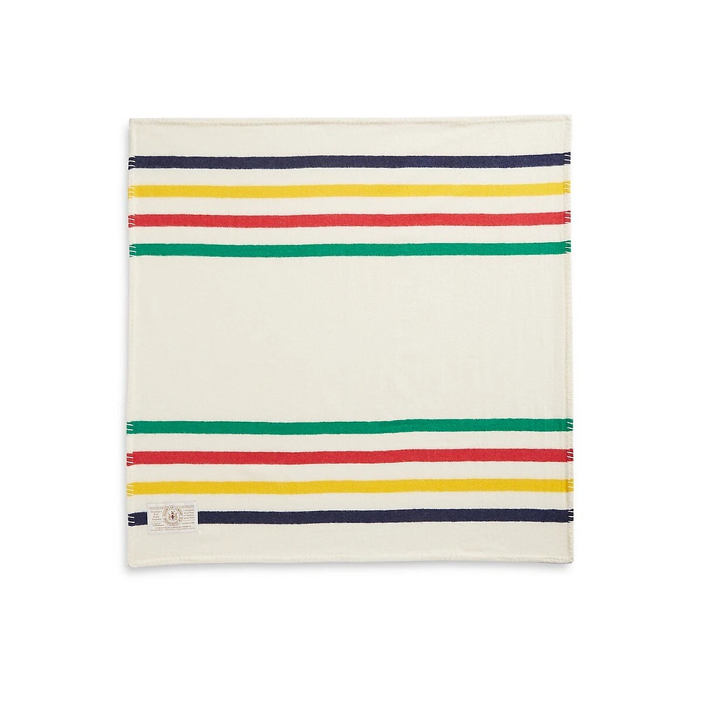 Baby's Multistripe Merino Wool Blanket