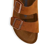 Unisex Arizona Soft Footbed Two-Strap Slide Sandals