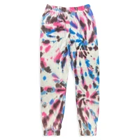 Girl's Tie-Dye Fleece Joggers