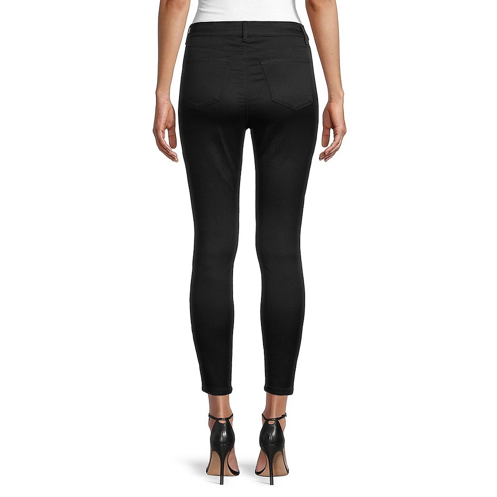5-Pocket High Rise Skinny Jeans