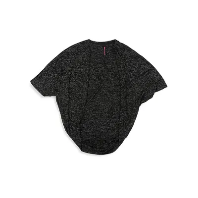 Girl's Cocoon Knitted Shrug