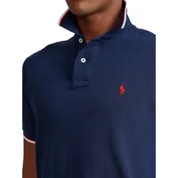 Classic-Fit Mesh Polo Shirt